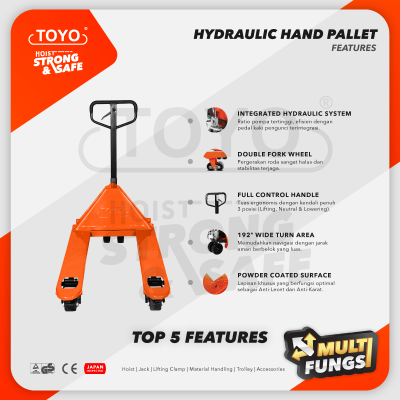 TOYO-Hydraulic-Hand-Pallet-Features